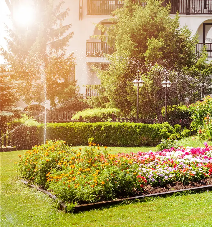 Lawn sprinklers